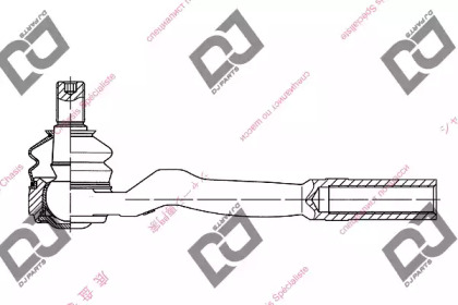 Наконечник поперечной рулевой тяги DJ PARTS DE1098